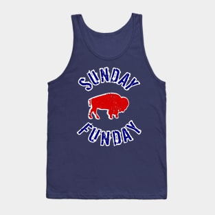 Buffalo Football Sunday Funday Tank Top